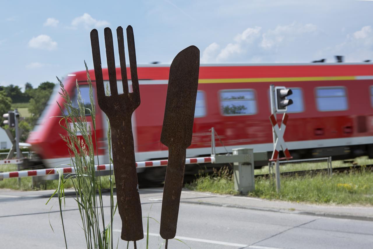 Gasthof Garni Knupfer Ehingen  Bagian luar foto
